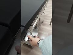 Papan Lengan Bedah Baja Tahan Karat 600*150*10mm dengan Fitur Rotasi Horizontal dan Vertikal